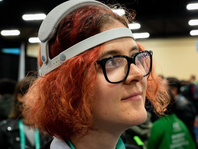 The UrgoNight headband is designed to train your brain to sleep well. Picture: Jennifer Dudley-Nicholson