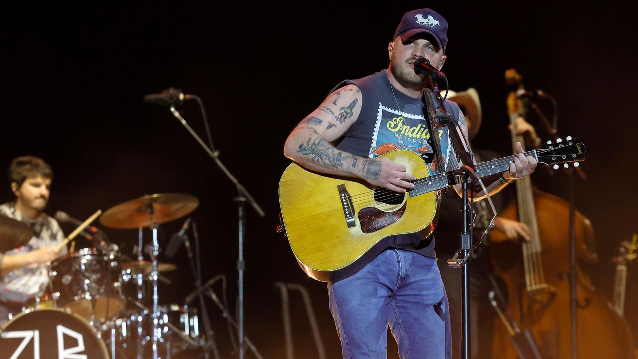 Country superstar Zach Bryan is hitting back at a former friend. Picture: Frazer Harrison/Getty