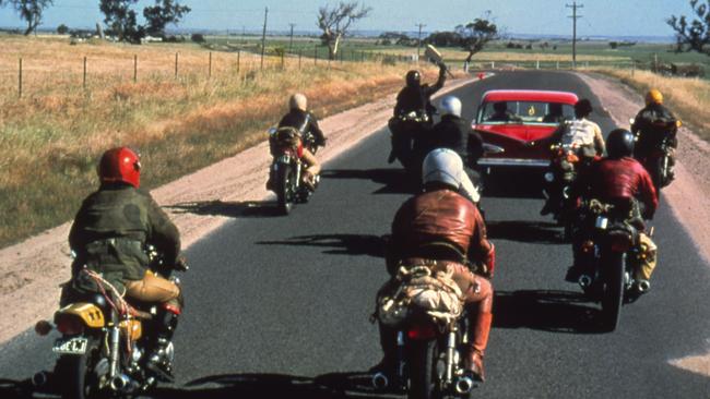 A menacing scene from the original Mad Max. Picture: Sunset Boulevard/Corbis via Getty Images