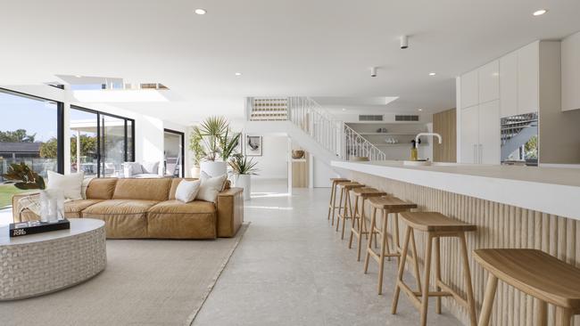 This Broadbeach Waters home styled by Design Eleven Co attracted plenty of attention