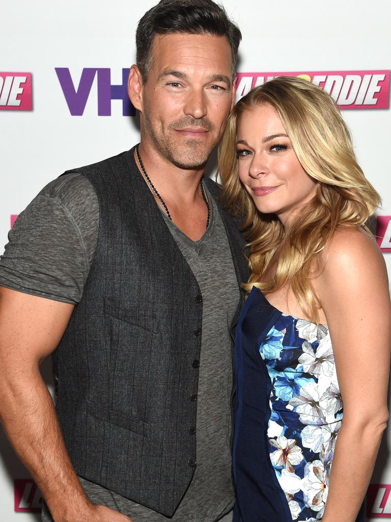 Eddie Cibrian and LeAnn Rimes. Picture: Getty