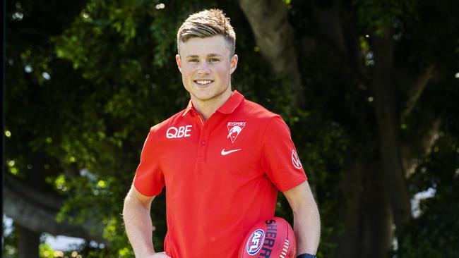 Braeden Campbell looks set for an early-season debut. Picture: Jenny Evans/Getty Images