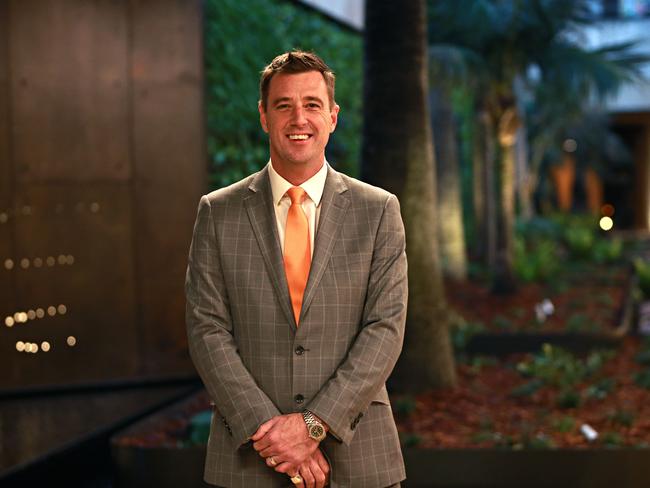 Northern Beaches Mayor Michael Regan at the opening of Harbord Diggers. Picture: Adam Yip.