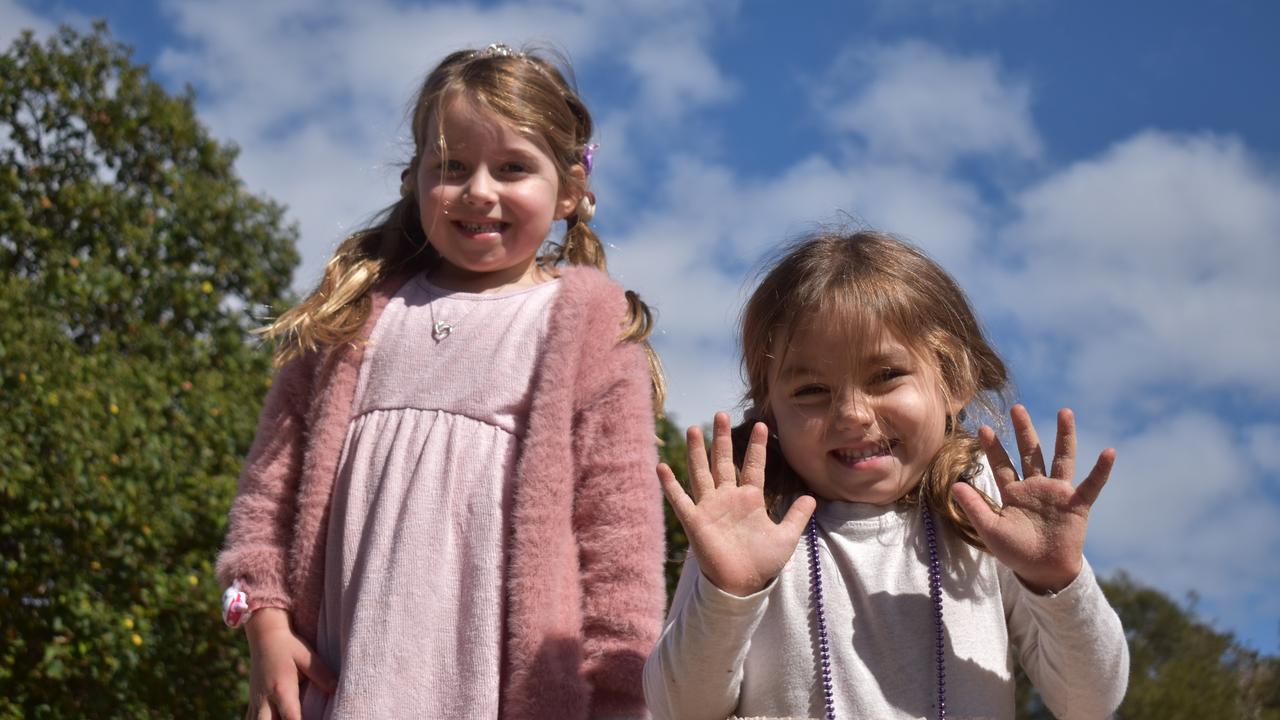 Zayla Wallace and Elle Morton at Cotton Tree. Picture: Kristen Camp