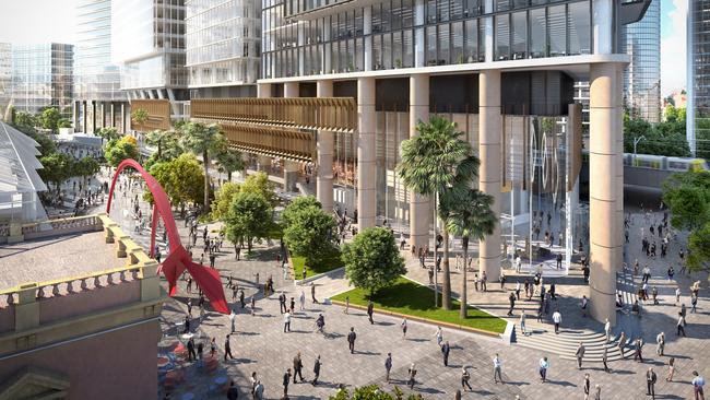 Walker Group’s $2.7 billion Parramatta Square precinct by Sydney developer Lang Walker. Picture: Supplied / Lang Walker