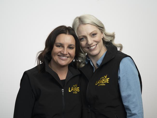 Senator Jacqui Lambie with Braddon Federal Election candidate Sophie Lehmann.