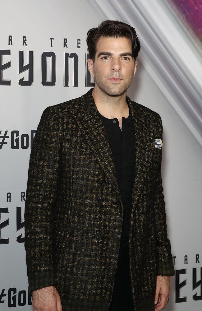 The actor at the Australian premiere of <i>Star Trek Beyond</i> in 2016. Picture: Cameron Spencer/Getty Images