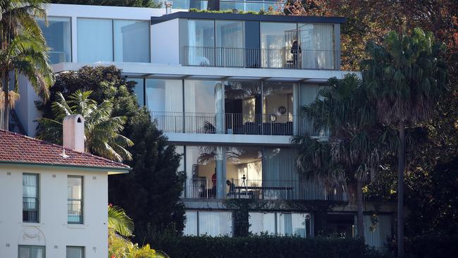 The $15 million Darling Point mansion the gamers stream from. Picture: Sam Ruttyn