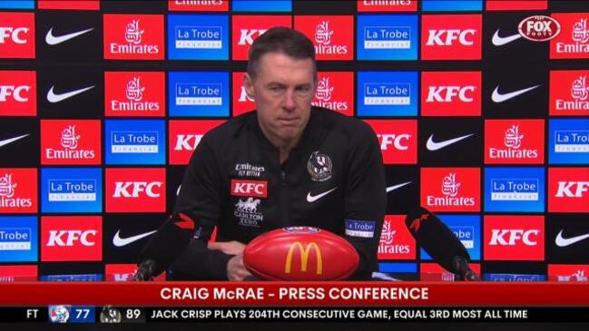 Collingwood Press Conference