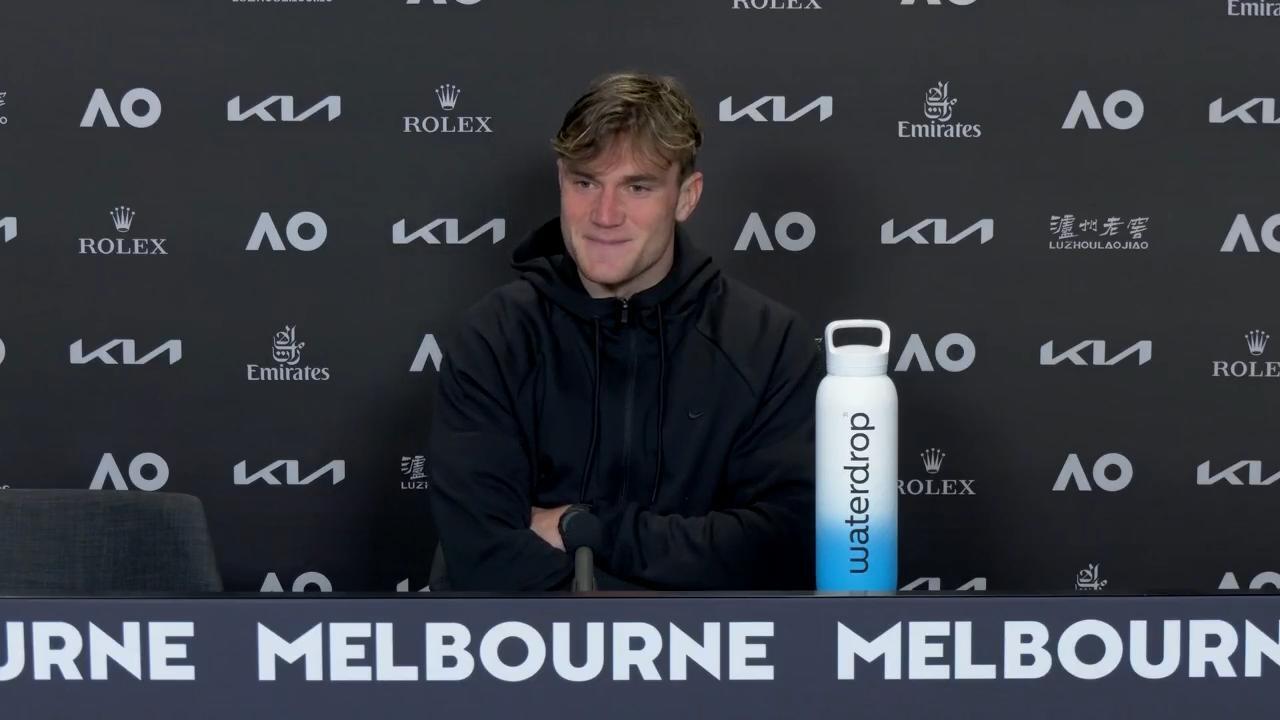 'It gave me energy' - Draper on battle with fans after winning Australian Open 2nd round