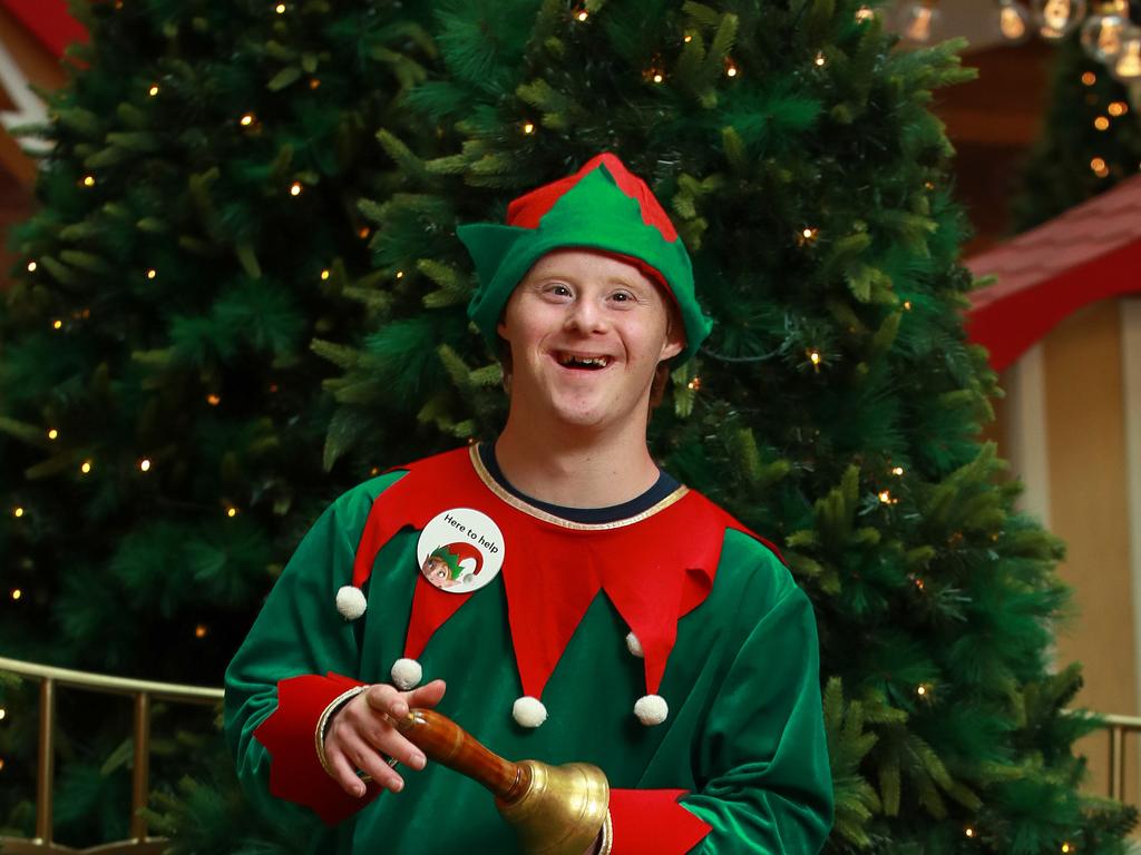 Sydney man with down syndrome gets dream job as Christmas elf | The ...