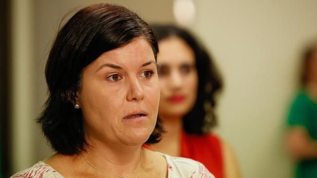 Chief Minister and Health Minister Natasha Fyles said the new laws would help provide the highest quality health care. Picture: Glenn Campbell