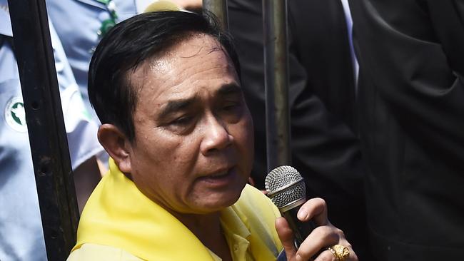 Thai Prime Minister Prayuth Chan-ocha. Picture: AFP