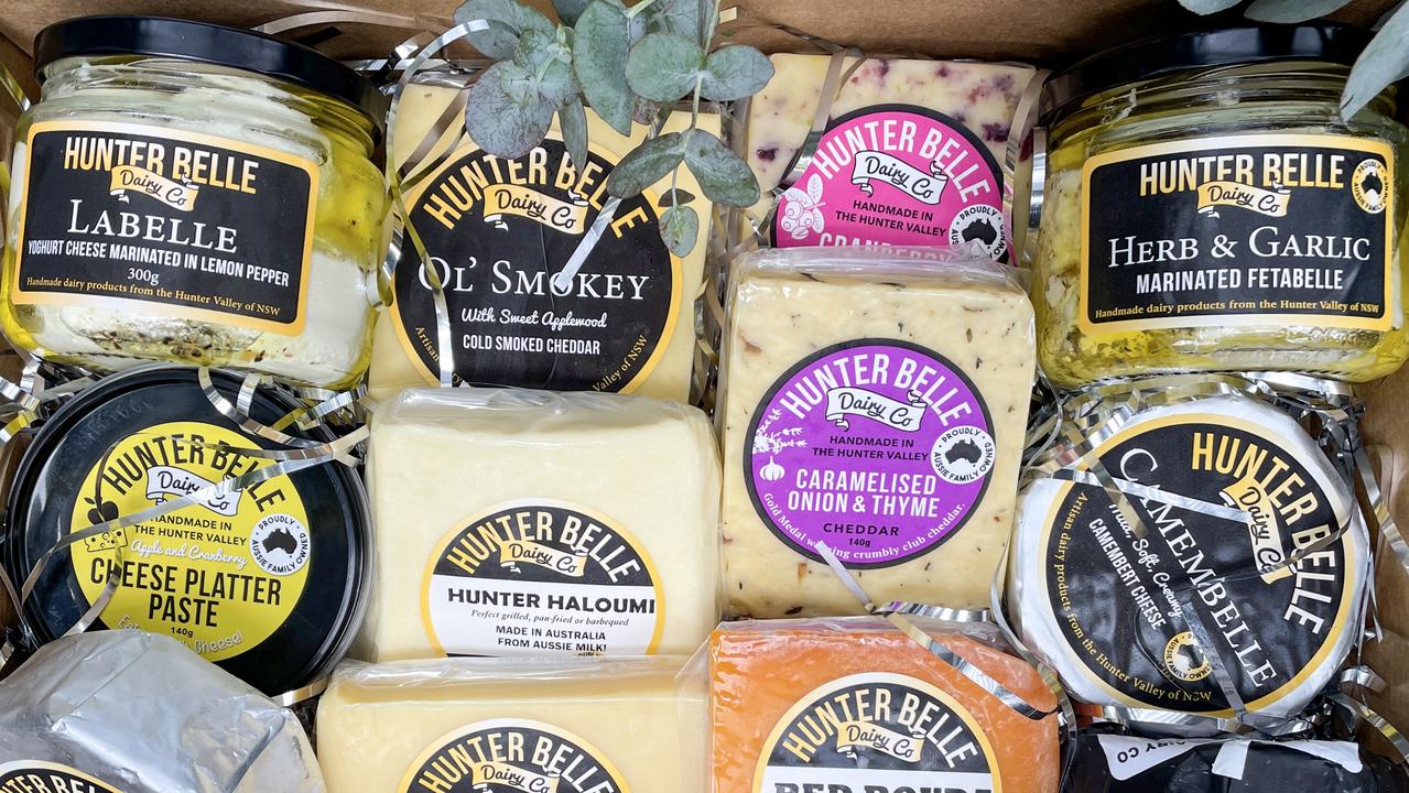 Hunter Belle Dairy Co’s products. Picture: Jenifer Jagielski