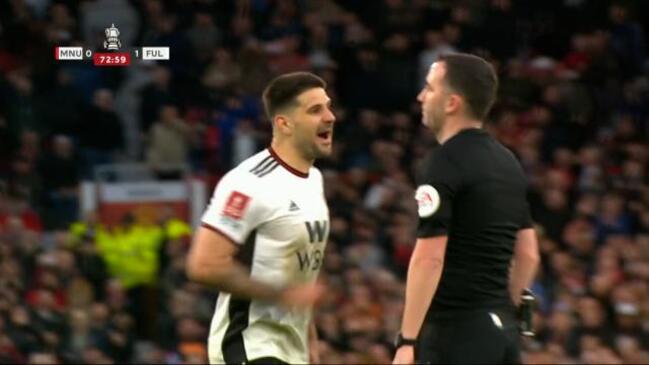 Mitrovic LOSES the plot and goes after ref in silly outburst