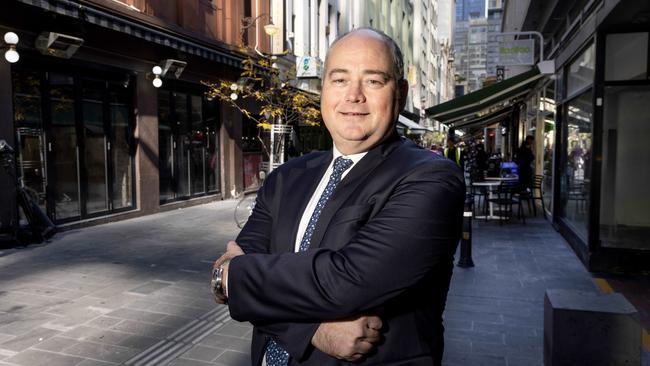 NAB's new chief executive, Andrew Irvine, has unveiled his first set of results as the bank’s boss. Picture: David Geraghty