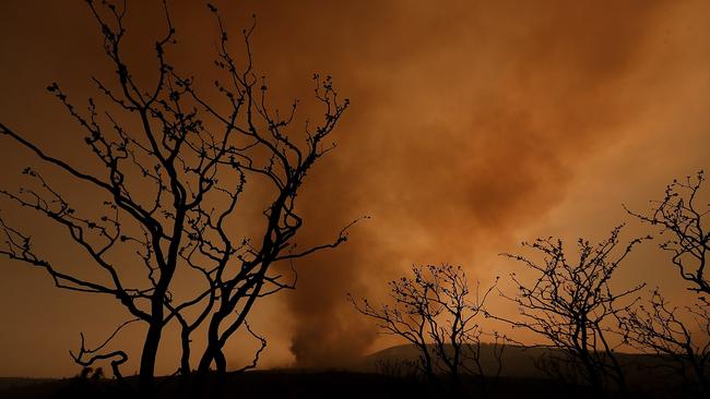 The Mendocino Complex fire in California is the largest fire in the state’s history with over 300,000 acres charred and at least 115 homes destroyed. (Pic: Justin Sullivan/Getty)