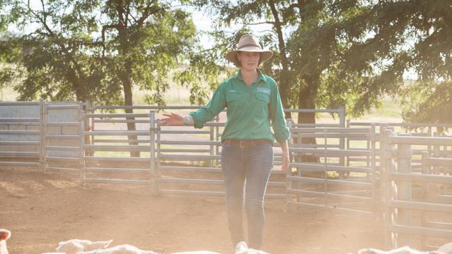 Isabele Roberts, on her farm in NSW, says the lamb industry is at the start of a big conversation about how producers get feedback on their animals’ carcass data, to inform better breeding and production systems.