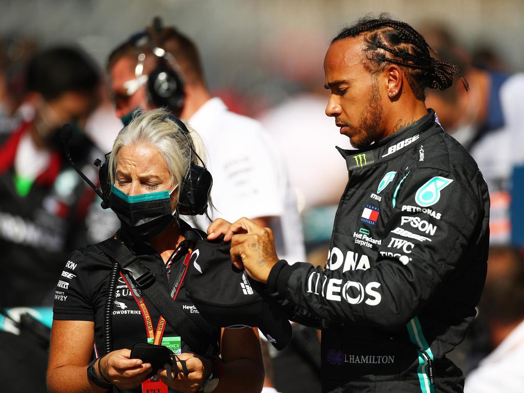 Hamilton was fuming.