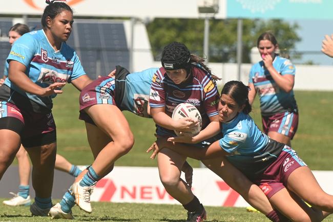 Mackay Cutters vs Central Queensland Capras Harvey Norman U17's Saturday 8 March 2025 Picture:Michaela Harlow