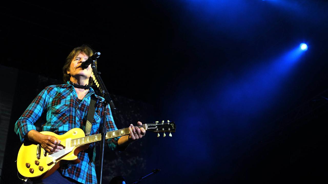 John Fogerty performs at BluesFest music festival in Byron Bay.