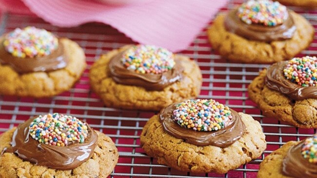 Oat choc-chip cookies. Picture: taste.com.au.