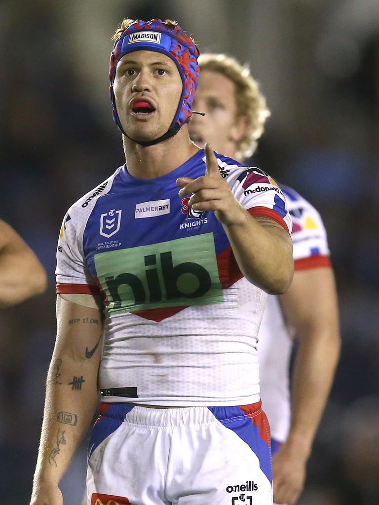 Kalyn Ponga of the Knights. Photo by Jason McCawley/Getty Images.