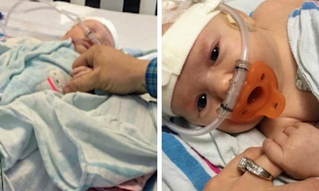Mum's warning after baby nearly dies from RSV