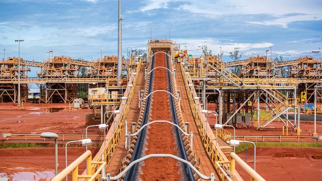 Rio Tinto’s Amrun operation opening in Weipa. Picture: Supplied.