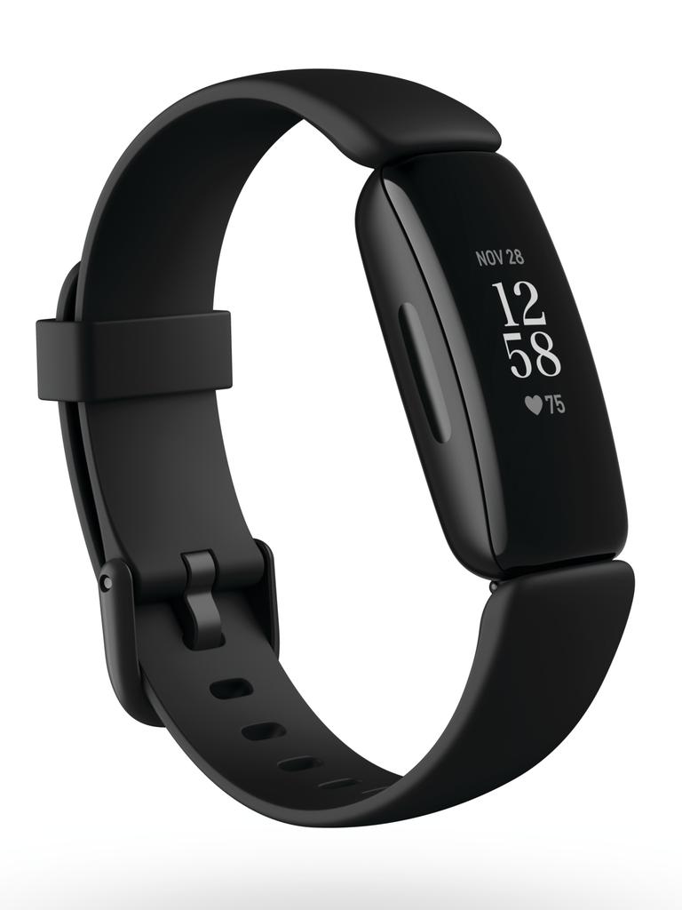 Fitbit fitness tracker.