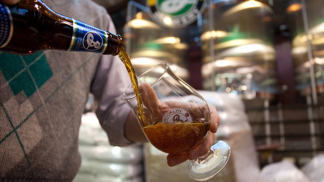 Brooklyn Brewery opened in the late 80s. Picture: NYCGo Mal Chenu. 