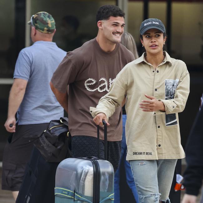 Their relationship had been confirmed just a day earlier. Picture: Media Mode.