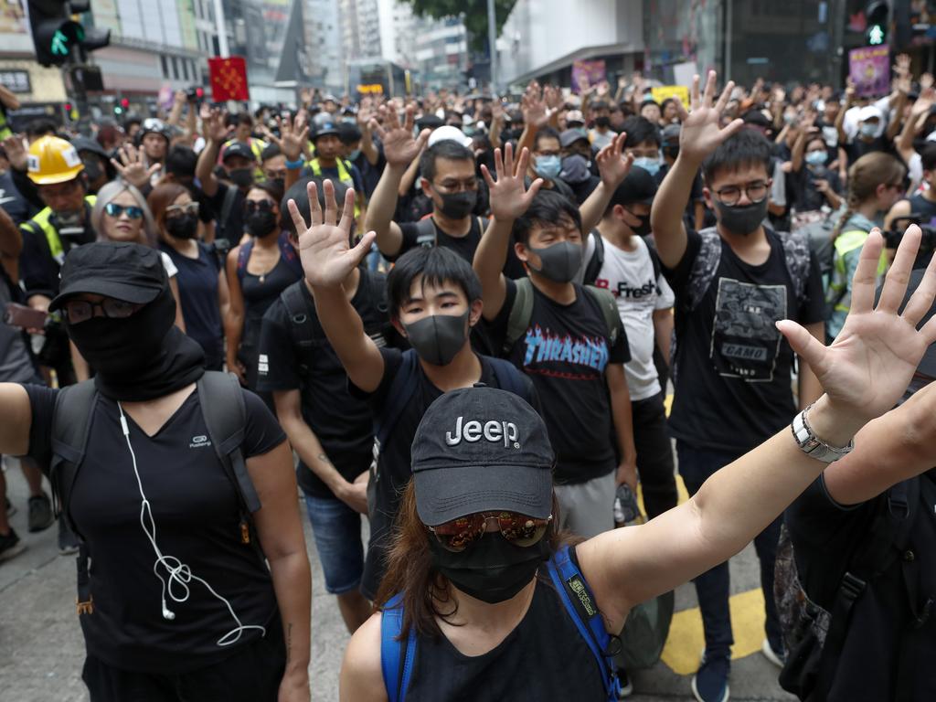 Hong Kong Demonstrations Flare As Communist China Faces 70th Birthday Au — Australia 4606