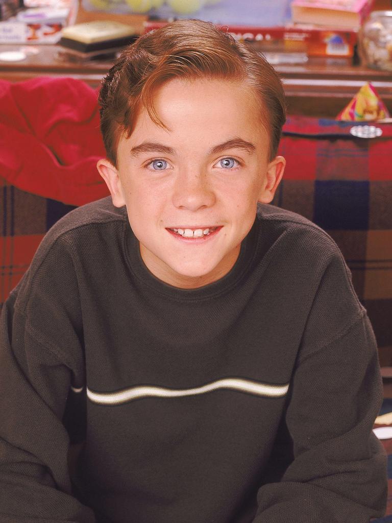 Frankie Muniz pictured in 2002 as Malcolm in Malcolm in the Middle. Picture: Supplied