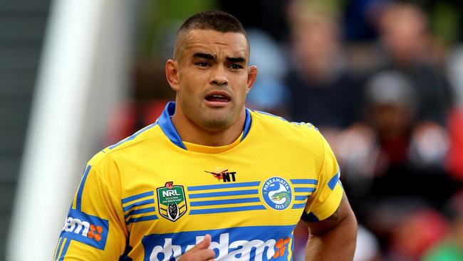 Former Eel Richie Fa'aoso wants to take on Quade Cooper in the ring