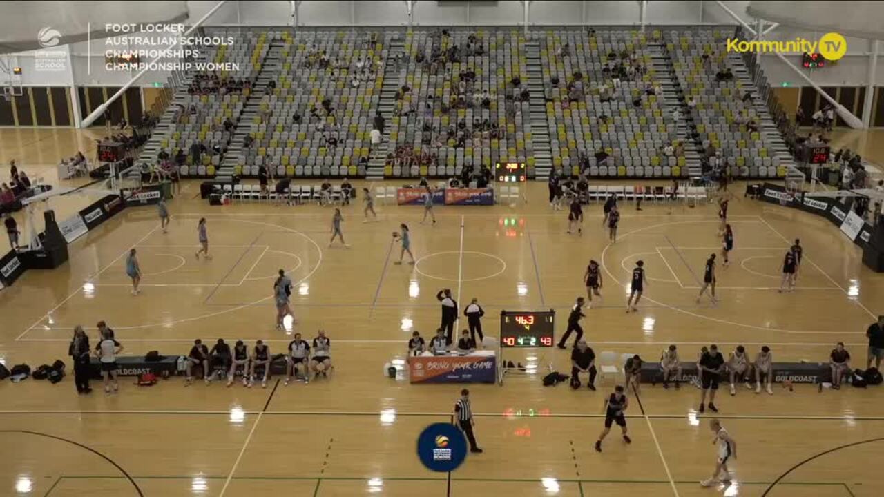 Replay: Immanuel College v Brisbane State High  (Women Champ Gold)—2024 Basketball Australia Schools Championships Day 5