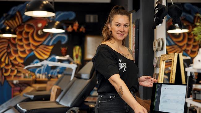 Sydney small business owner Gabi followed her dreams and started her own tattoo studio in the Northern Beaches.