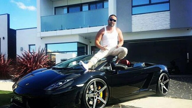 Youssef Jabal, pictured with his prized Lamborghini. Picture: Facebook/Supplied