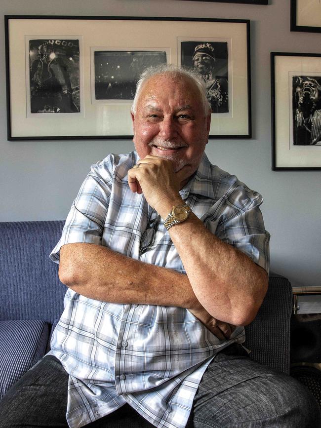 Bluesfest director Peter Noble, photographed at his office at Tyagarah in January. Picture: Natalie Grono