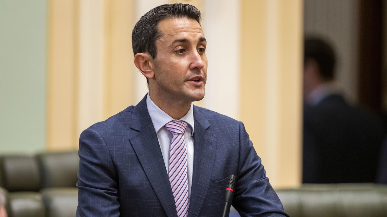 Queensland LNP member for Broadwater David Crisafulli is shaping up to become the new leader of the opposition. (AAP Image/Glenn Hunt)