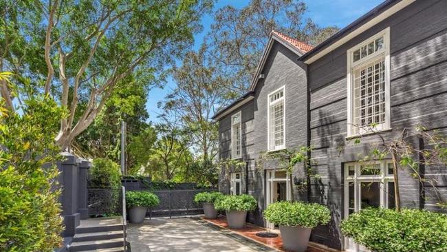 Camilla Franks’ new home in Woollahra.