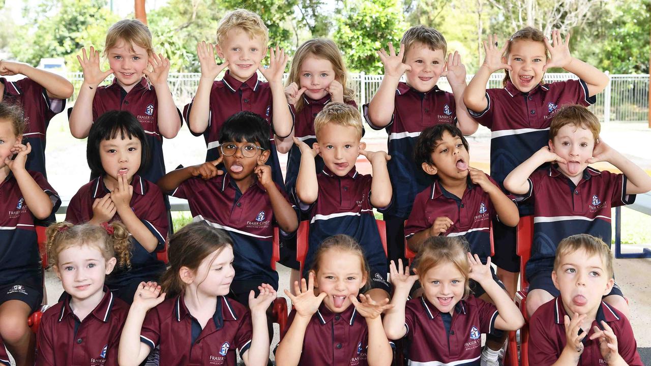 MY FIRST YEAR: Fraser Coast Anglican College Prep Quokkas. Picture: Patrick Woods.