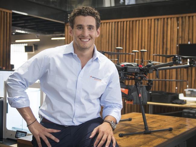 Paris Cockinos, CEO of Sphere Drone