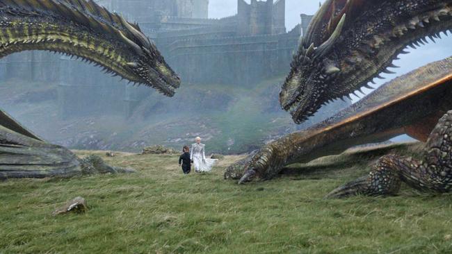 The shocking dragon twist stunned fans. Picture: HBO