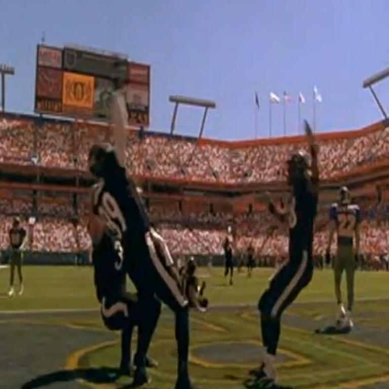 The celebration was inspired by the movie Any Given Sunday.