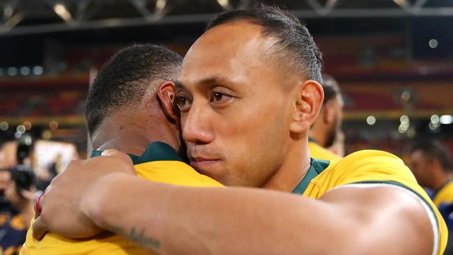 Christian Lealiifano leads a mass Wallaby exodus. Picture: Getty