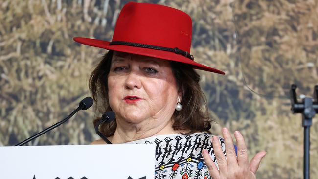 Gina Rinehart has personally written to Mark Zuckerberg to alert him to ‘numerous scammers’ falsely using her name and identity online to ‘fraudulently solicit money from vulnerable people’. Picture: Liam Kidston