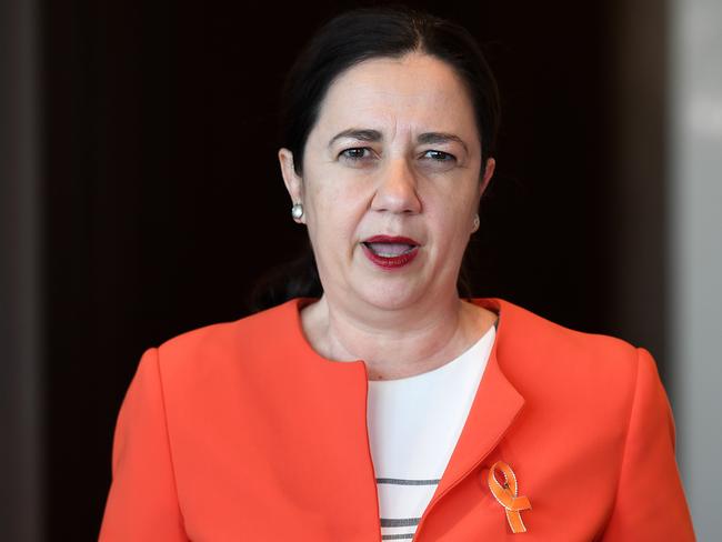 Queensland Premier Annastacia Palaszczuk has tabled The Advance Queensland Screen Industry 10-Year Roadmap and Action Plan in State Parliament — a 10-year blueprint to help guide the screen industry’s future growth in Queensland. Picture: AAP Image/Dan Peled.