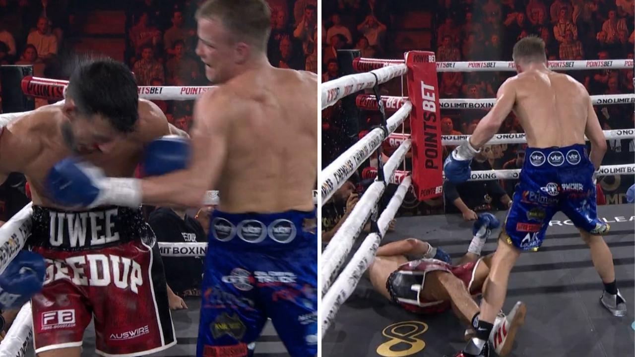 Liam Wilson decapitates Youseff Dib with ‘left hook from hell’