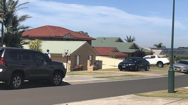 Residents reportedly heard screams coming from a Horlsey home. Picture: Madeline Crittenden